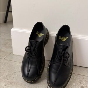 Dr. Martens Black Leather Oxfords